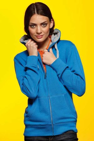 Ženski pulover J&N Ladies' "Lifestyle" Hooded Sweat Jacket