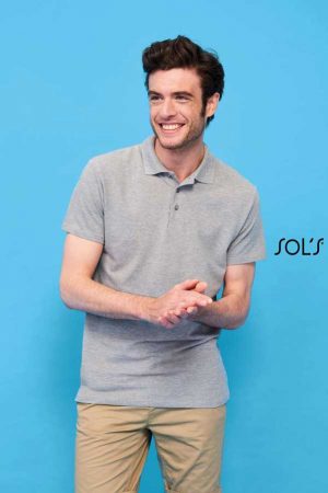 Polo majica kratek rokav Sol's Spring II Men’s Pique Polo Shirt