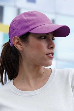Kapa Myrtel Beach 8 Panel Microfibre Laser Cut Cap