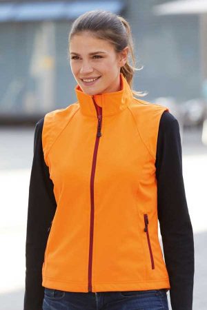 Ženski softshell telovnik J&N Ladies' Softshell Vest