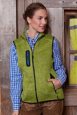 Ženski telovnik iz flisa J&N Ladies' Knitted Fleece Vest