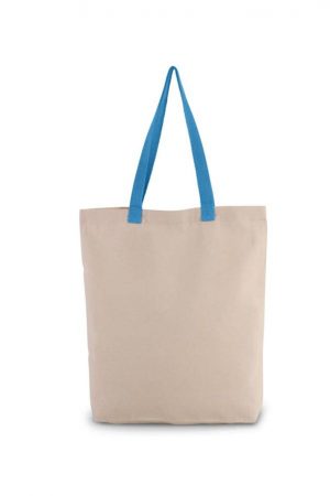 Nakupovalna vrečka Kimood Shopper Bag with Gusset and Contrast Colour Handle
