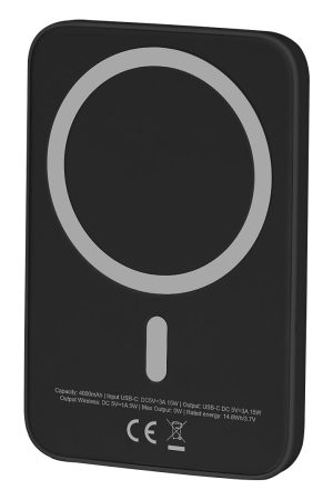 Powerbank z brezžičnim polnilnikom - Sync