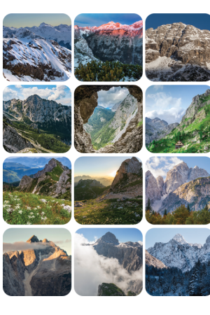 Alternative view of Koledar Slovenske gore