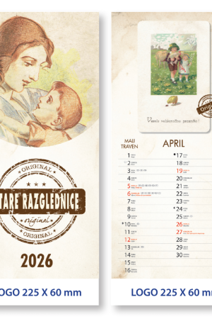 Koledar Stare razglednice