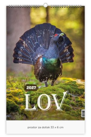 Stenski slikovni koledar Lov z lovnimi dobami