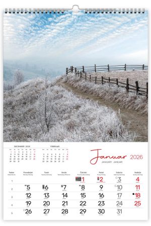 Alternative view of Stenski slikovni kolendar Poti