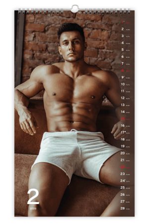 Alternative view of Stenski slikovni kolendar Sexy boys