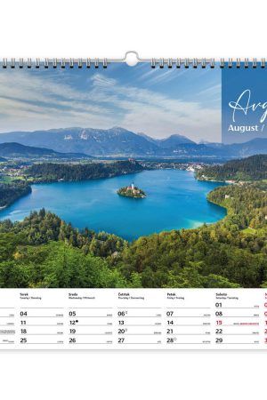 Alternative view of Stenski slikovni kolendar Slovenija, moja dežela