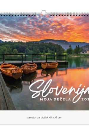 Stenski slikovni koledar Slovenija, moja dežela 2027