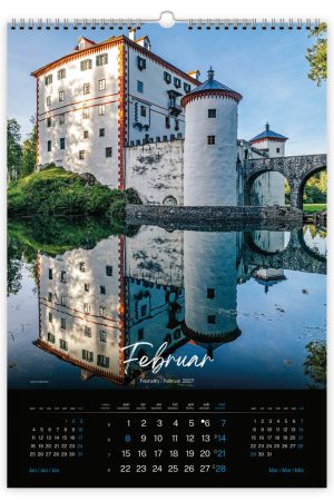 Alternative view of Stenski slikovni kolendar Zasanjana Slovenija