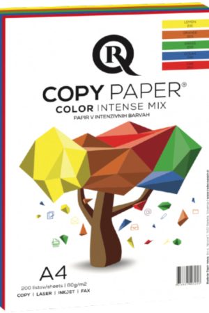 PAPIR BARVNI MIX A4 80G INTENZIV R-COPY 1/200