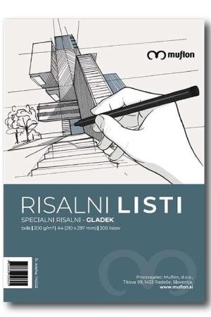 PAPIR RISALNI A4 200G 200 LISTOV