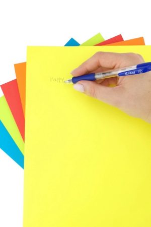 PAPIR BARVNI MIX A4 80G INTENZIV LEVIA 5 BARV 1/250