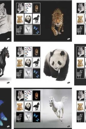 ZVEZEK A4 ČRTAN ELISA ŽIVALI 100-listni