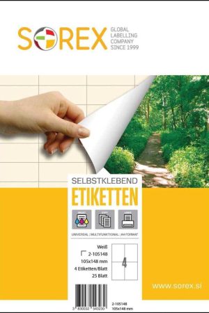 ETIKETE SOREX 105X148