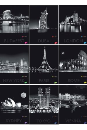 ZVEZEK A4 TP ČRTAN ELISA MESTA 96-listni