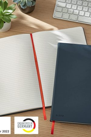 ZVEZEK B5 TP ČRTAN 80L Z ELASTIKO SIV