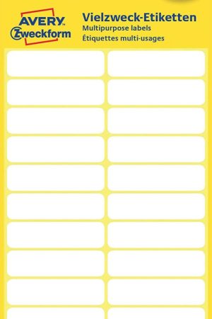 ETIKETE ZWECKFORM 3044 32x10mm