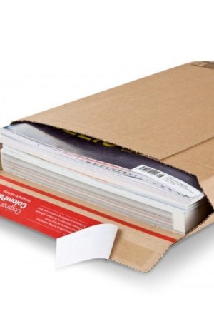 KUVERTA VALOVITA LEPENKA SAMOLEPILNA A4+ 235x340x35mm