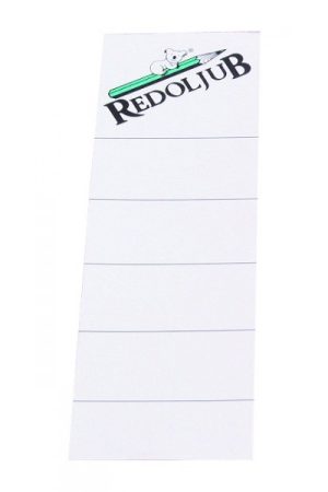 ETIKETA ZA REG. REDOLJUB A4 Š 1/10 KARTONČKOV