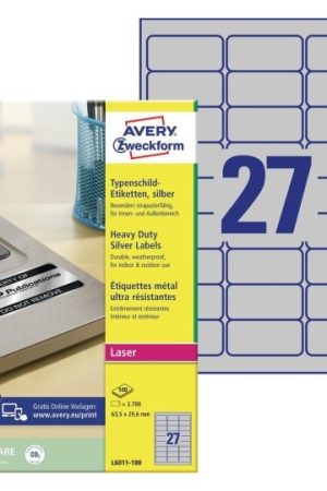 ETIKETE ZWECKFORM L6011