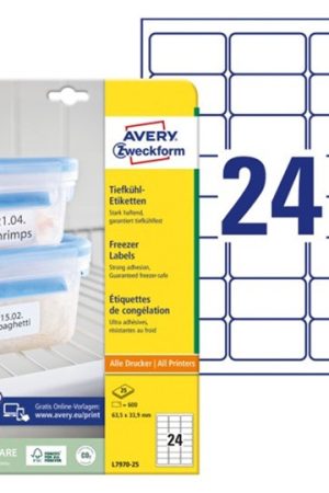 ETIKETE ZWECKFORM 63,5X33,9